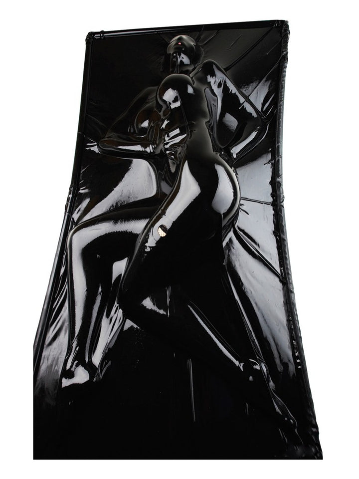Latex Vacuum Bed Black