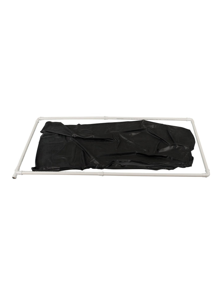 Latex Vacuum Bed Black
