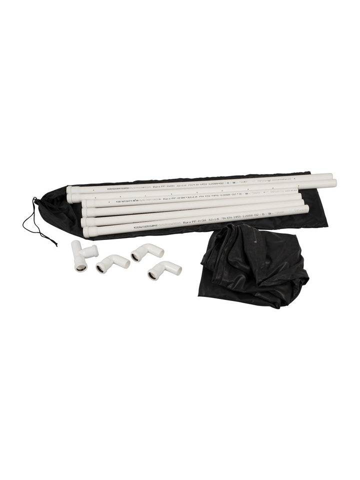 Latex Vacuum Bed Black