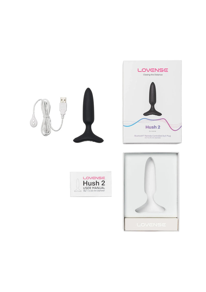 Lovense Hush 2 - 1 inch | Buttplug - Lovense | SIN&LACE