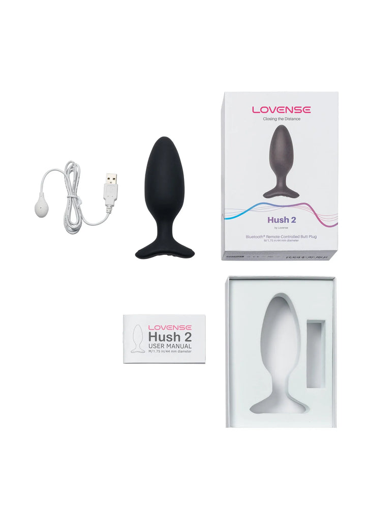 Lovense Hush 2 - 1.75 inch | Buttplug - Lovense | SIN&LACE