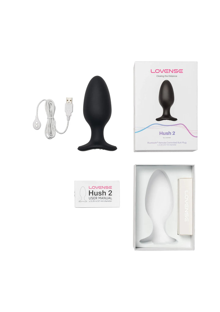 Lovense Hush 2 - 2.25 inch | Buttplug - Lovense | SIN&LACE