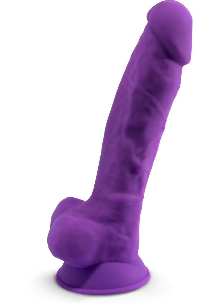 Dildo Model 7 inch - Paars - afbeelding 19