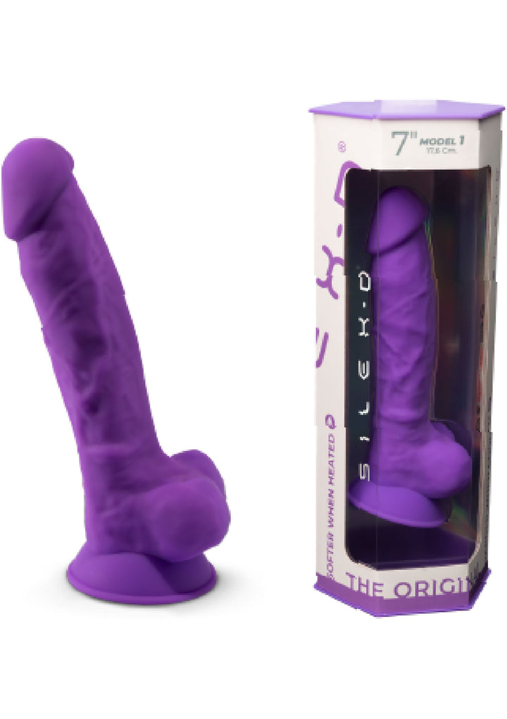 Dildo Model 7 inch - Paars - afbeelding 22