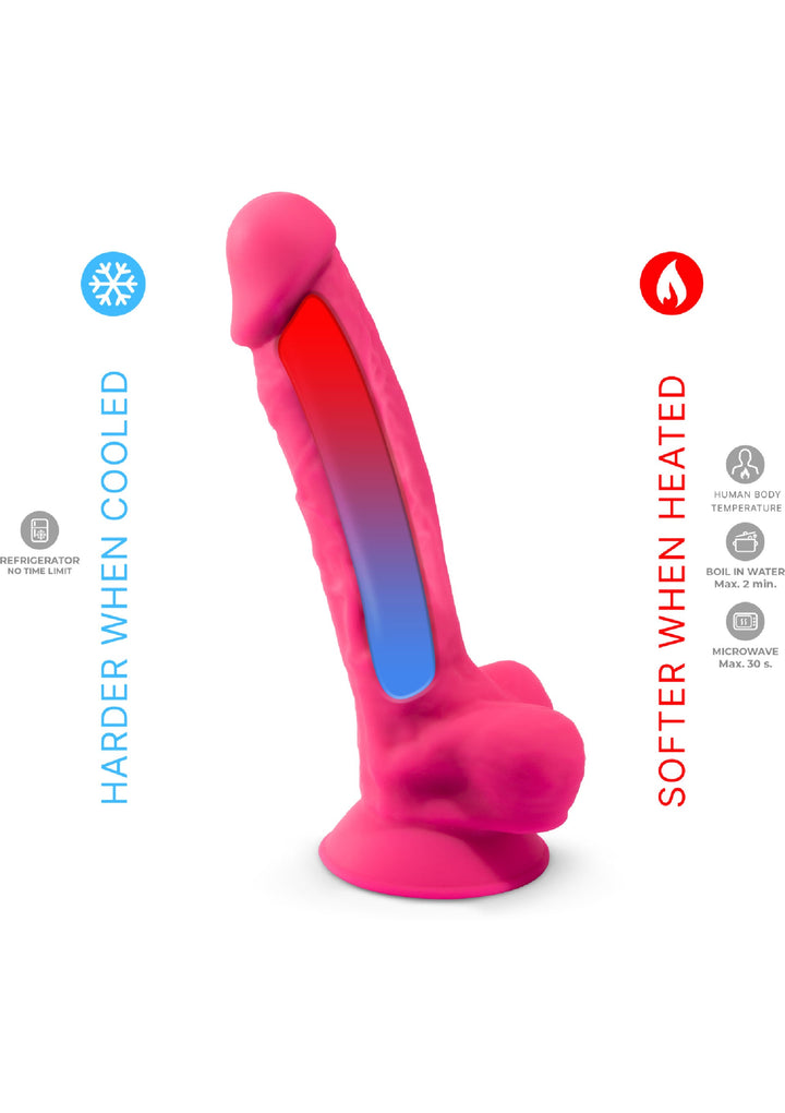 Dildo Model 8 inch - Roze - afbeelding 15
