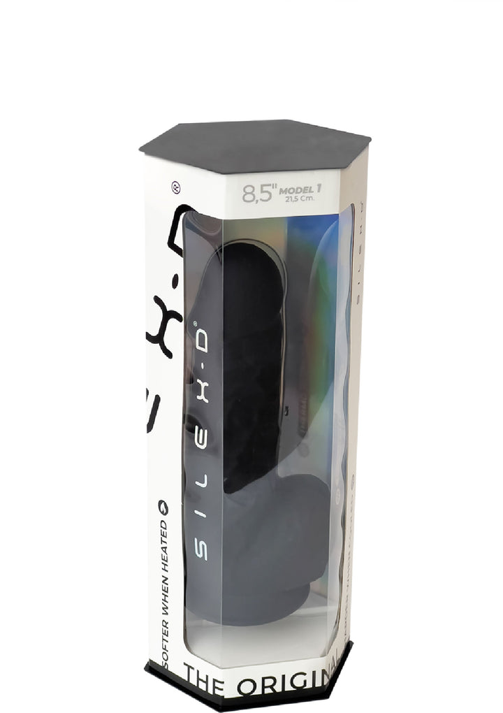 Dildo Model 8.5 inch - Zwart - afbeelding 2