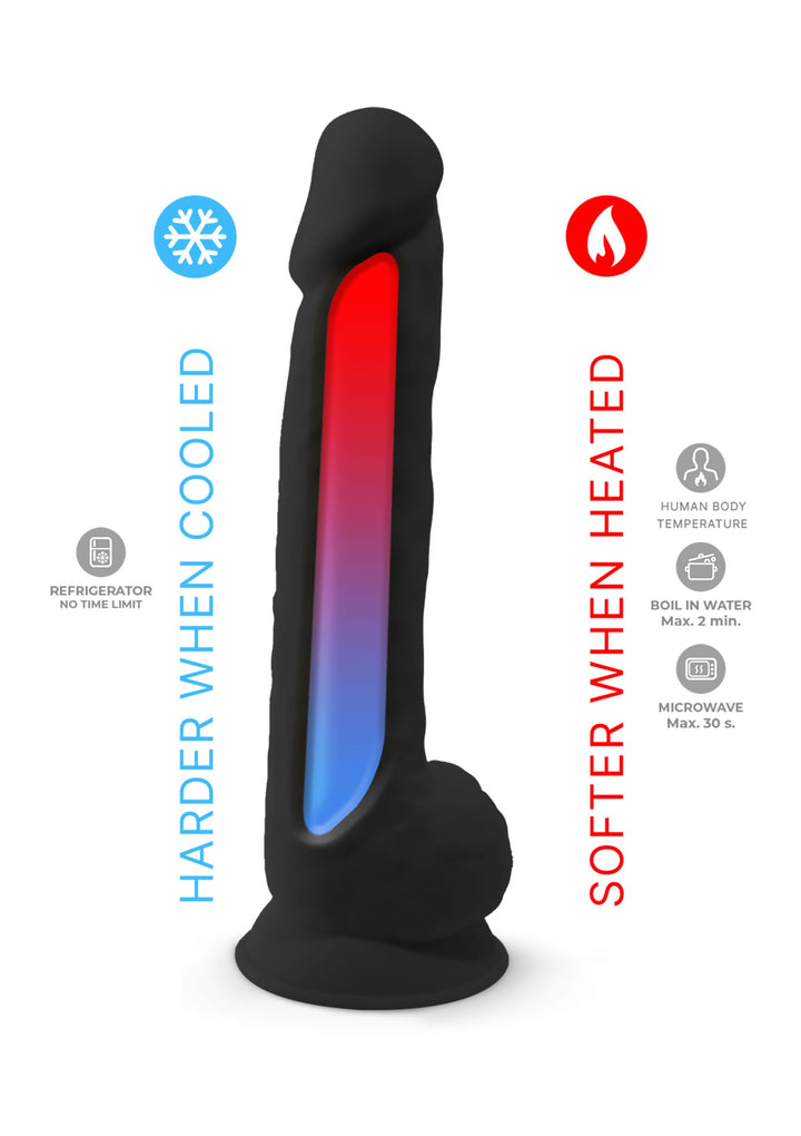 Dildo Model 15 inch - Zwart - afbeelding 6
