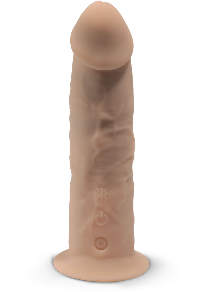 Dildo Vibrating Model 7 inch - Huidskleur - afbeelding 4