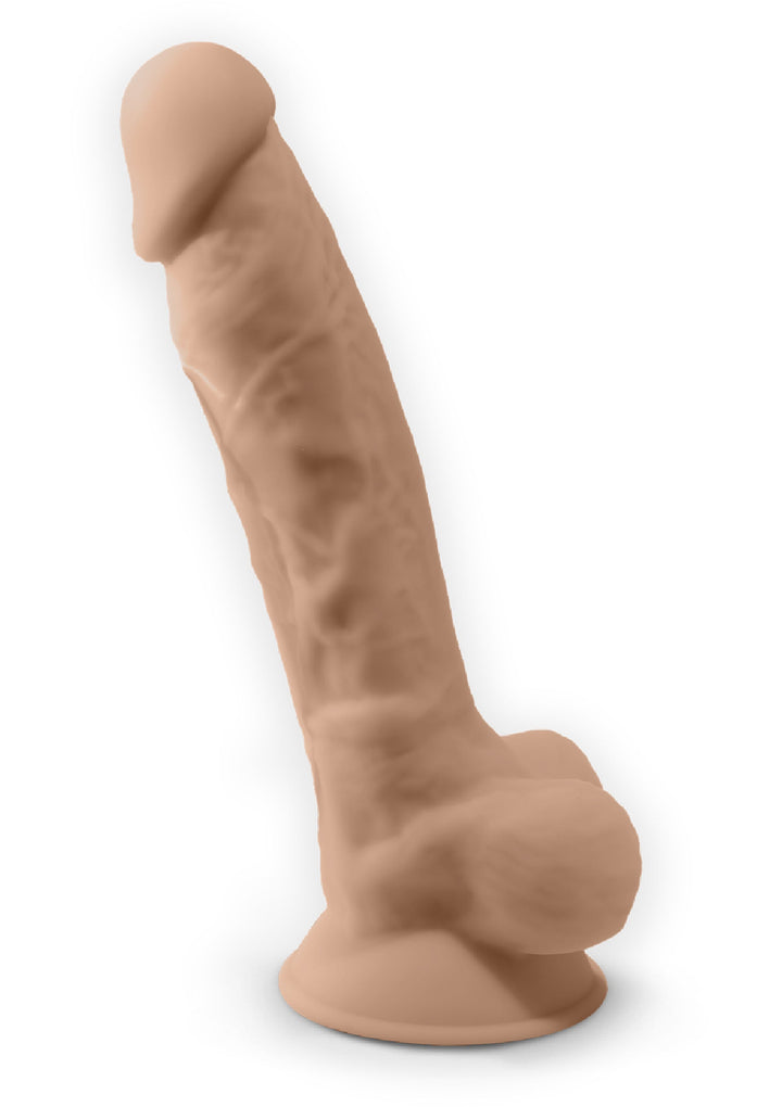 Dildo Vibrating Model 8 inch - Huidskleur - afbeelding 5