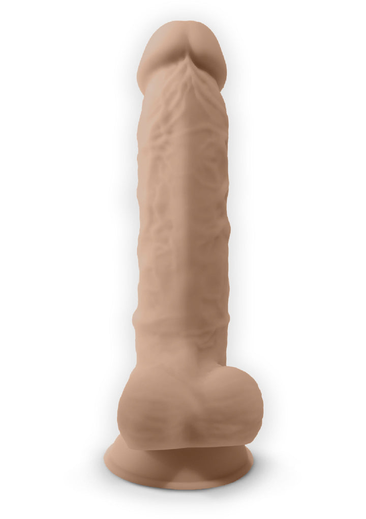 Dildo Vibrating Model 8 inch - Huidskleur - afbeelding 6