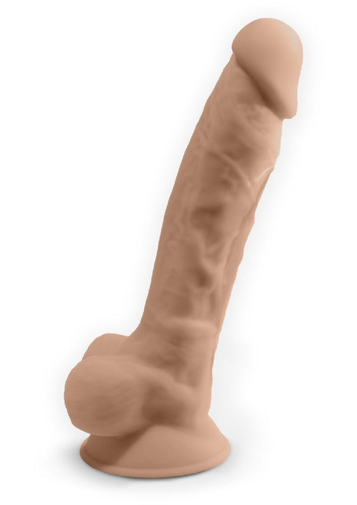 Dildo Vibrating Model 8 inch - Huidskleur - afbeelding 7