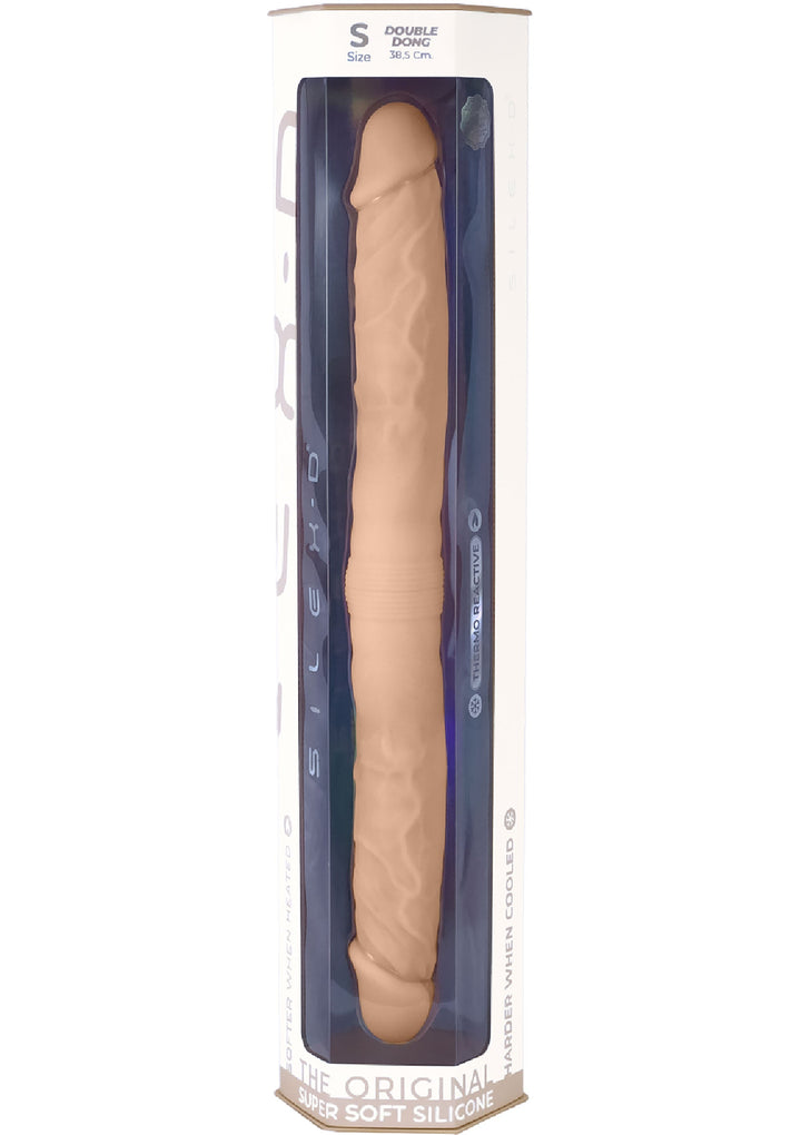 Double Dong 15 inch - Huidskleur - afbeelding 3