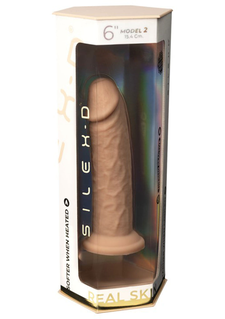 Real Skin Dildo Model 2 - 6 inch - Huidskleur - afbeelding 3
