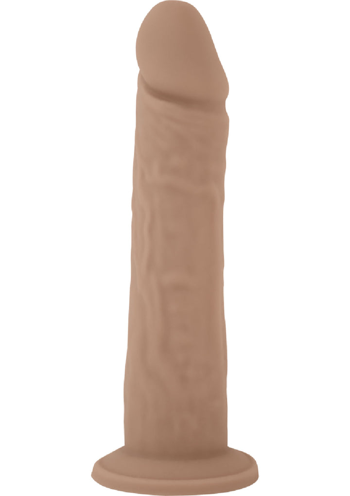 Silicone Dong Model 8 inch - Huidskleur - afbeelding 4