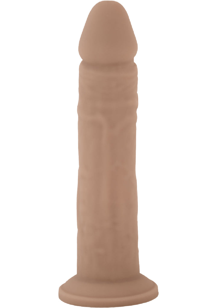 Silicone Dong Model 8 inch - Huidskleur - afbeelding 7