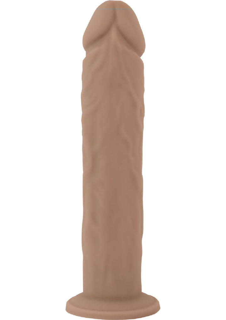 Silicone Dong Model 9 inch - Huidskleur - afbeelding 4