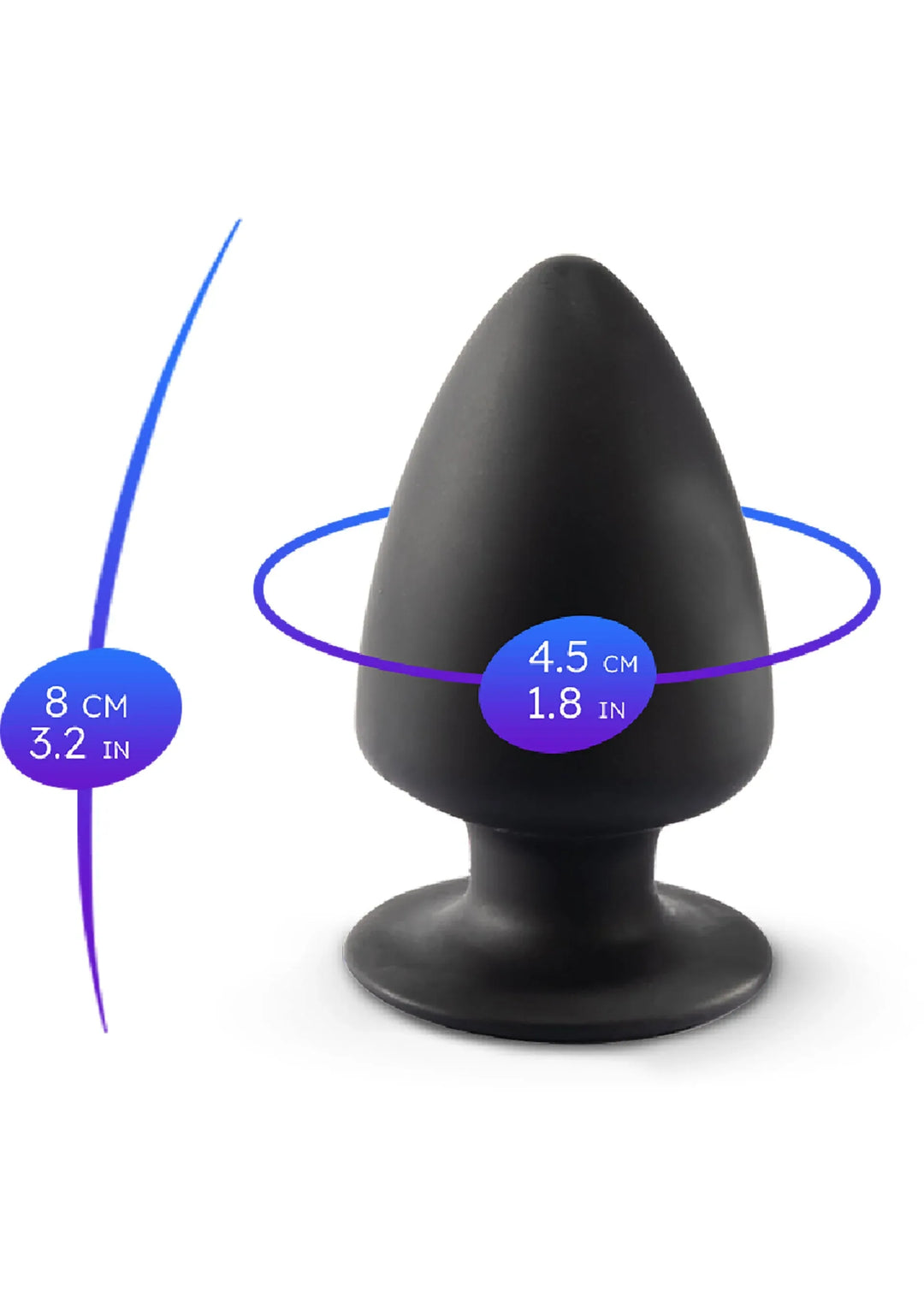 Silex-D Plug Model 1 - Xsmall | Buttplug - SILEXD | SIN&LACE