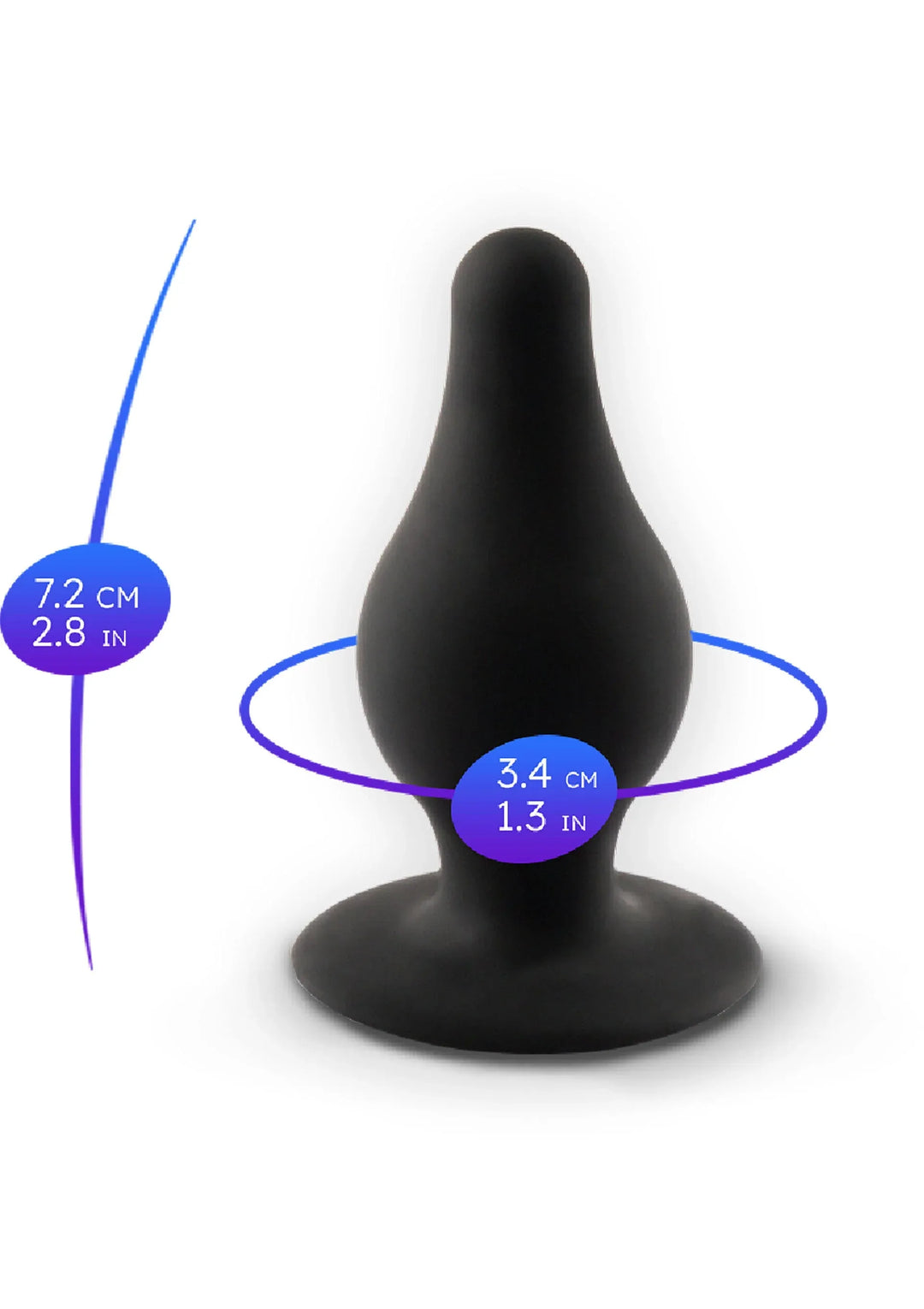 Silex-D Plug Model 2 Small | Buttplug - SILEXD | SIN&LACE