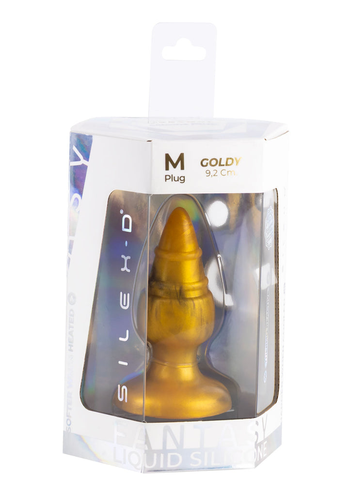 Silex-D Fantasy Plug Goldy buttplug