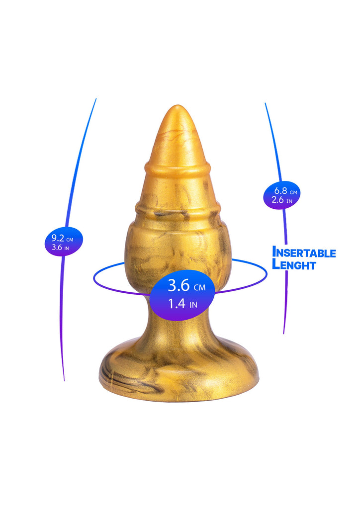 Silex-D Fantasy Plug Goldy buttplug