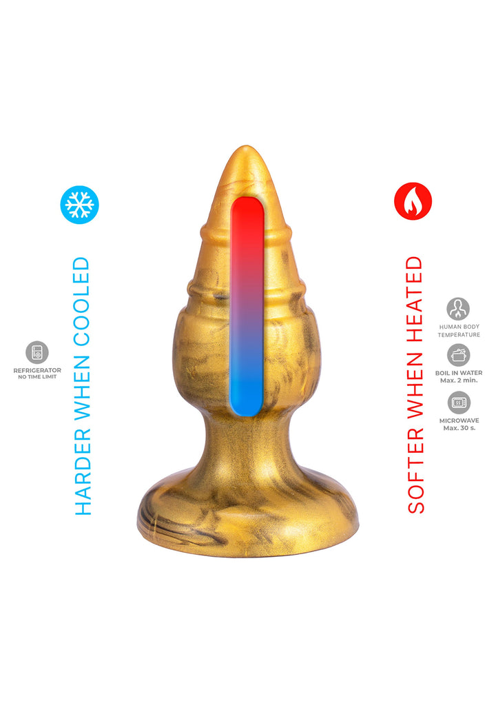 Silex-D Fantasy Plug Goldy buttplug