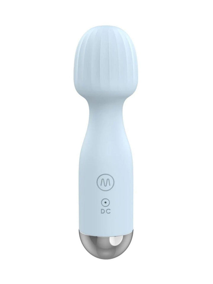 beau coeur VANYOR mini massagewand blauw | Wand vibrator - beau coeur | SIN&LACE