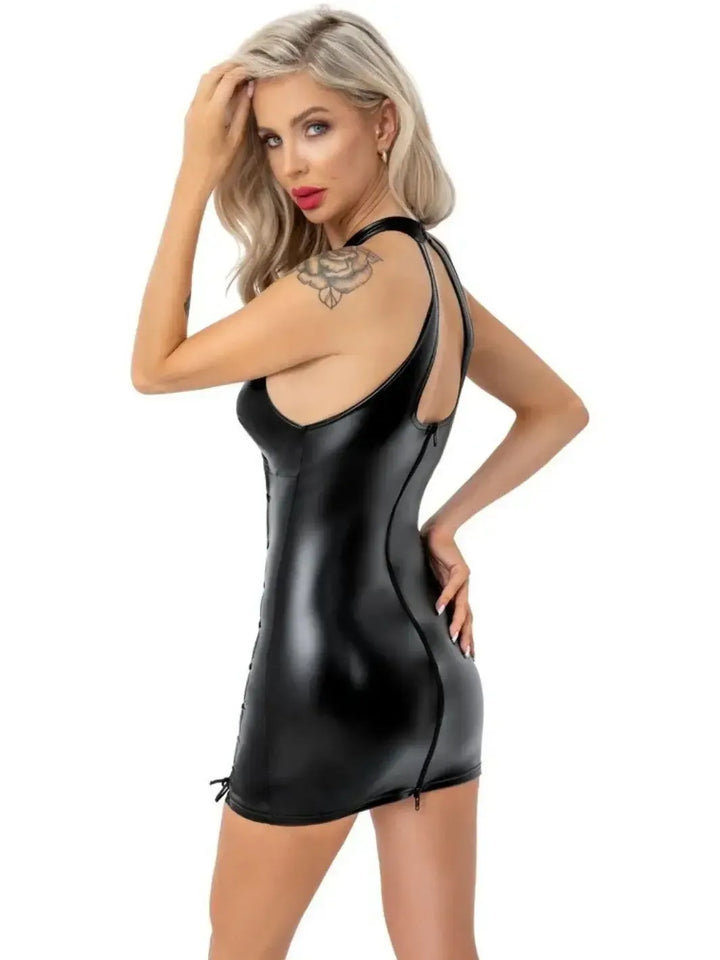 Noir Handmade Jurk Boudoir Stories met Veters | Jurk - Noir Handmade | SIN&LACE