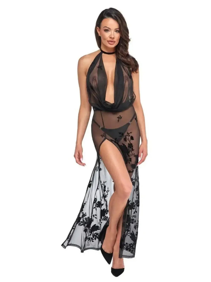 Noir Handmade Jurk Libido Mesh | Jurk - Noir Handmade | SIN&LACE