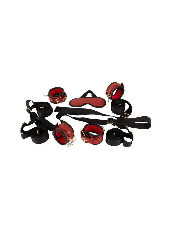 Bad Kitty bedboeien set zwart/rood | Bedboeien - Bad Kitty | SIN&LACE