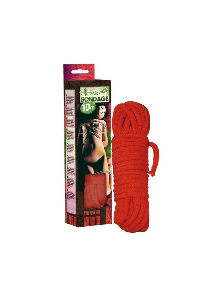 Rood Bondage Shibari Touw - 10 Meter | Bondage Touw - Shibari Bondage | SIN&LACE