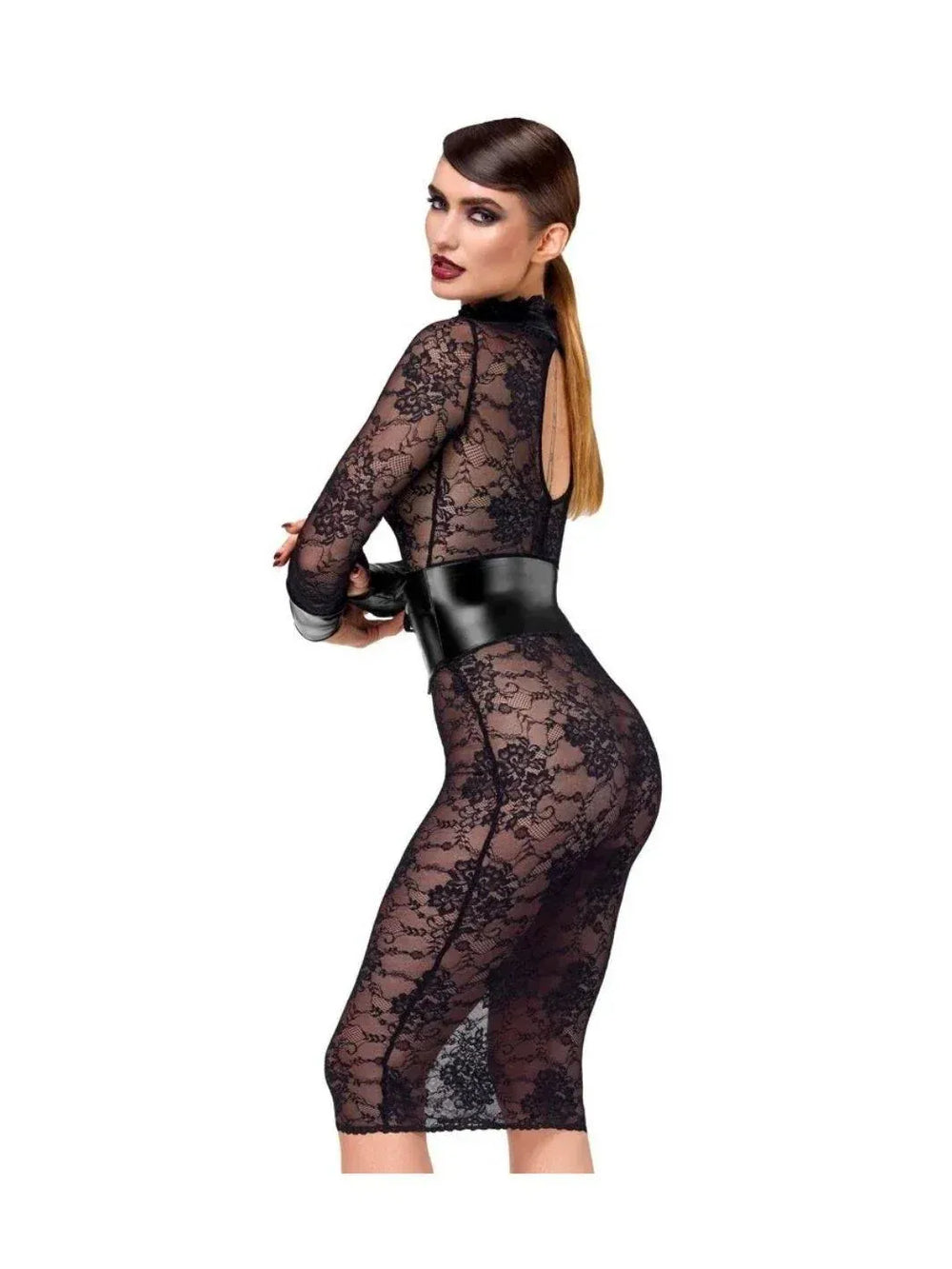 Noirelle Kanten Jurk | Jurk - Noir Handmade | SIN&LACE