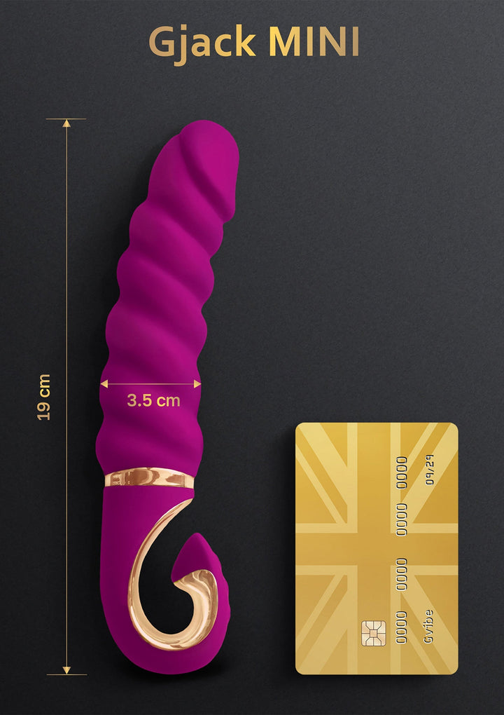 Gvibe Gjack Mini | Realistische vibrator - Gvibe | SIN&LACE