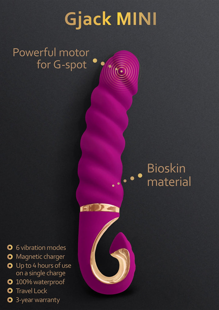 Gvibe Gjack Mini | Realistische vibrator - Gvibe | SIN&LACE