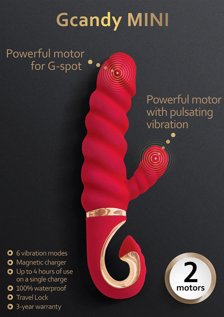 Gvibe Gcandy Mini | Rabbit vibrator - Gvibe | SIN&LACE