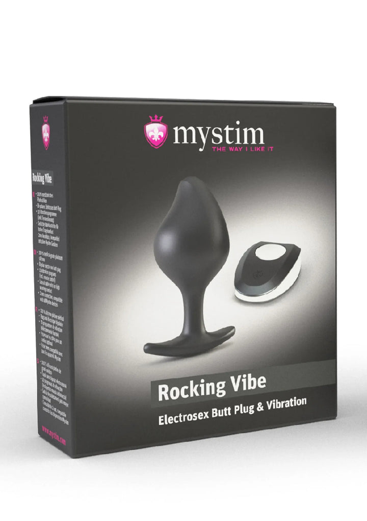 Mystim Rocking Vibes S e-stim Buttplug | Elektro Buttplug - MyStim | SIN&LACE