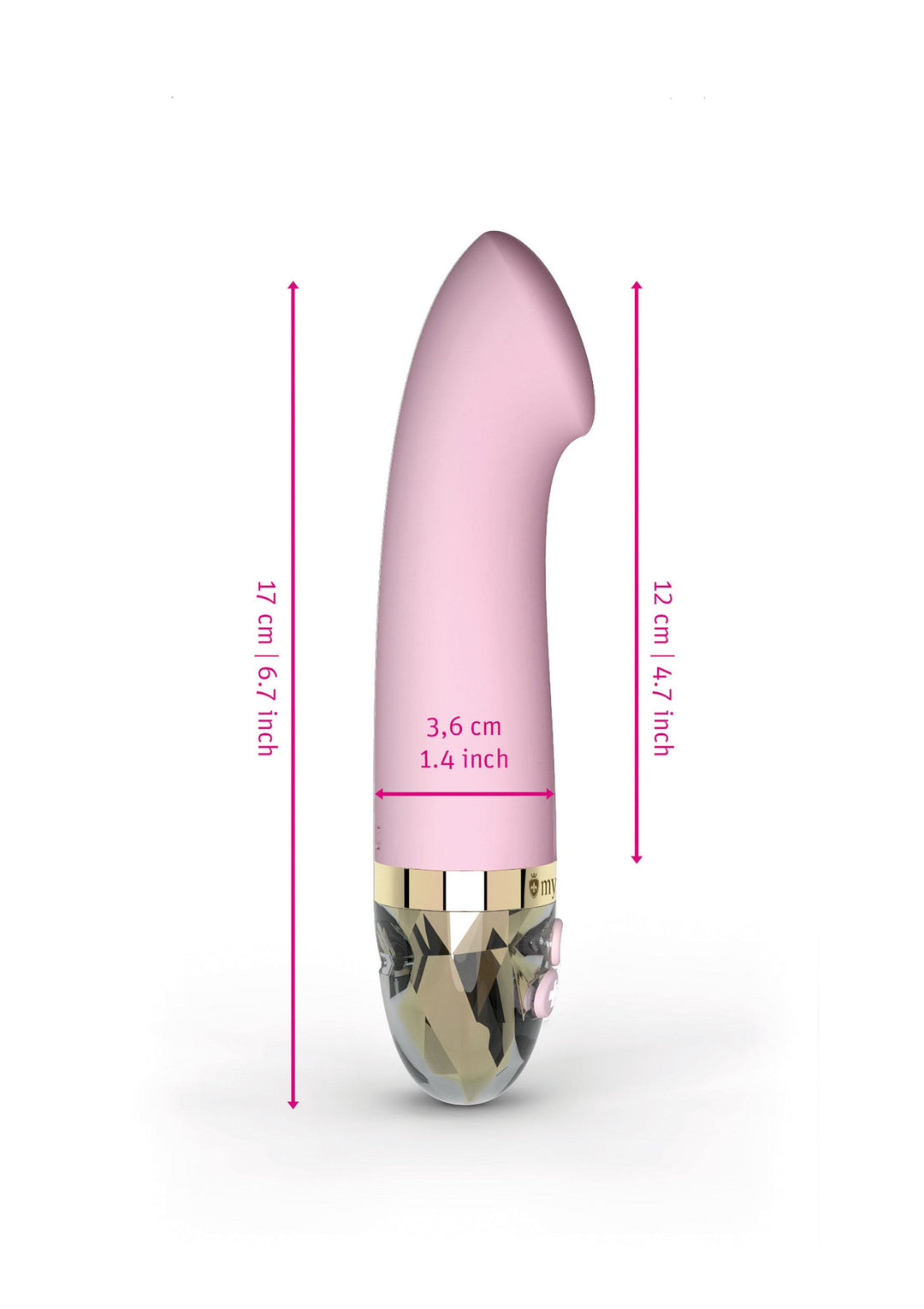 MyStim Right on Ron Vibrator | Mini vibrator - MyStim | SIN&LACE