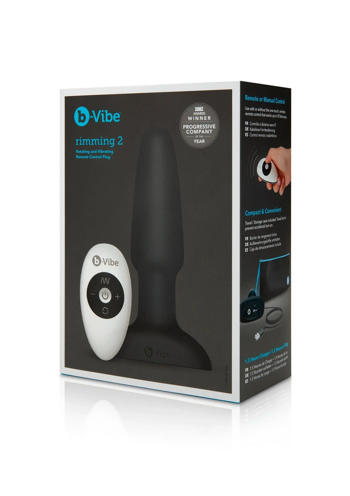 B-Vibe Rimming Plug 2 | Buttplug - B-Vibe | SIN&LACE