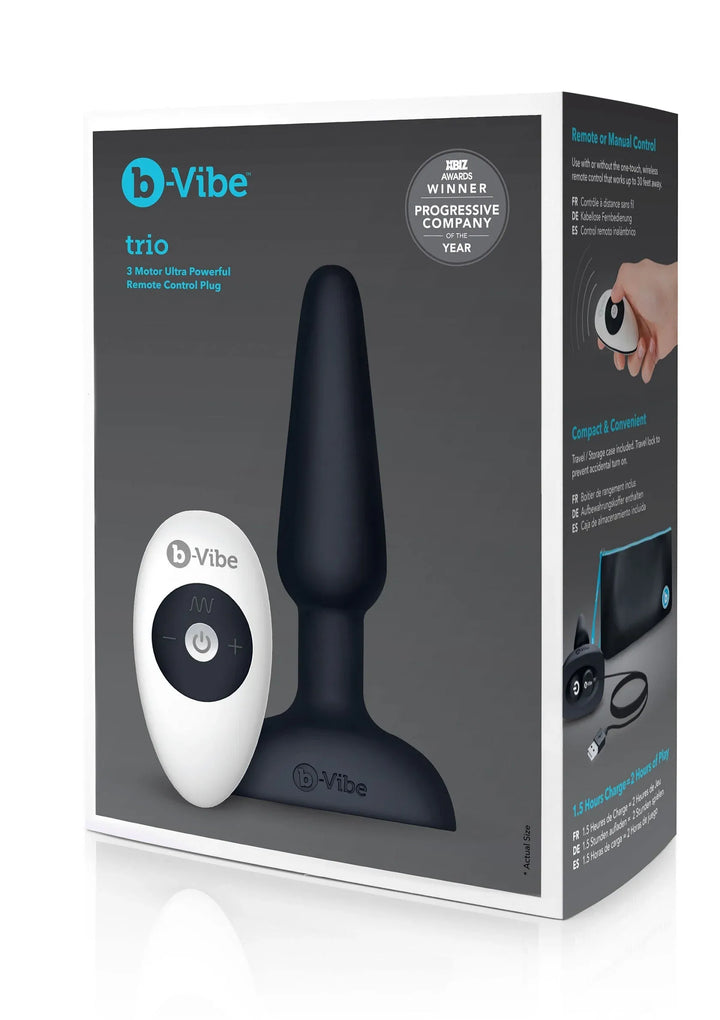 B-Vibe Trio Plug | Buttplug - B-Vibe | SIN&LACE