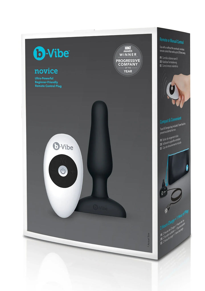 B-Vibe Novice Plug | Buttplug - B-Vibe | SIN&LACE