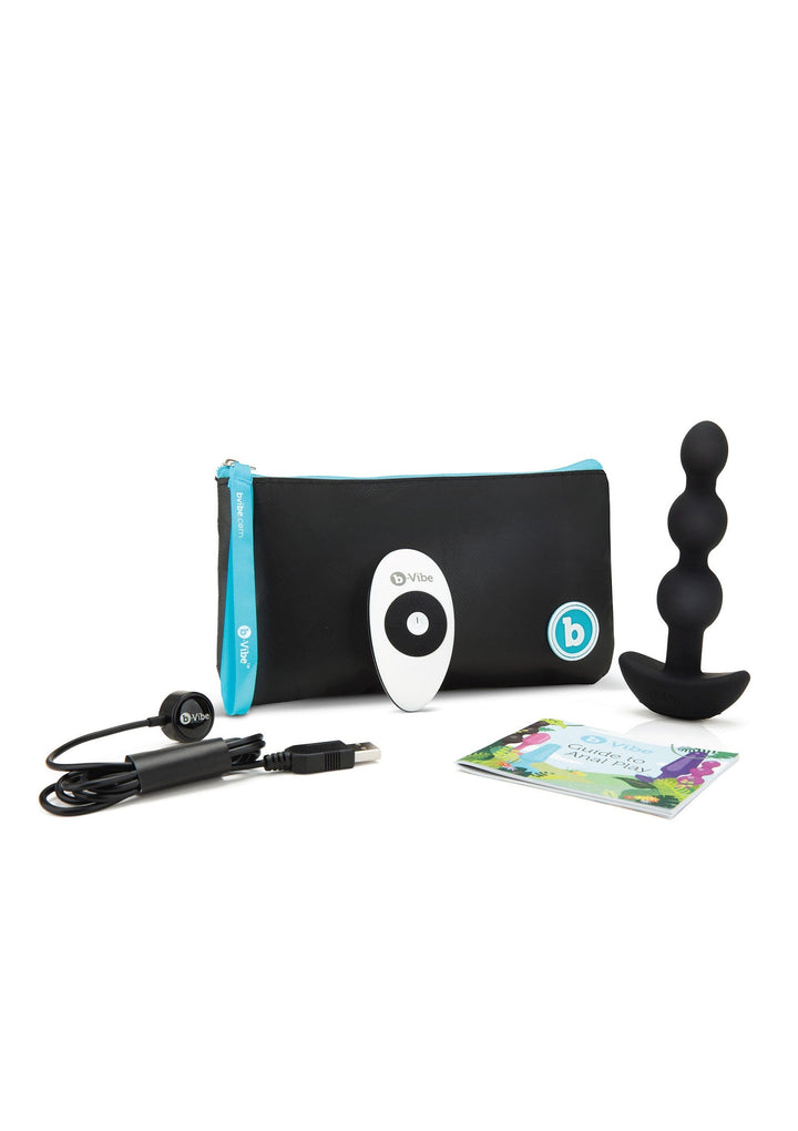 B-Vibe Triplet Anal Beads vibrerende anaalkralen