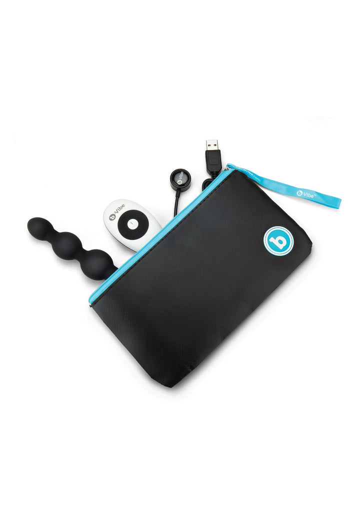 B-Vibe Triplet Anal Beads vibrerende anaalkralen