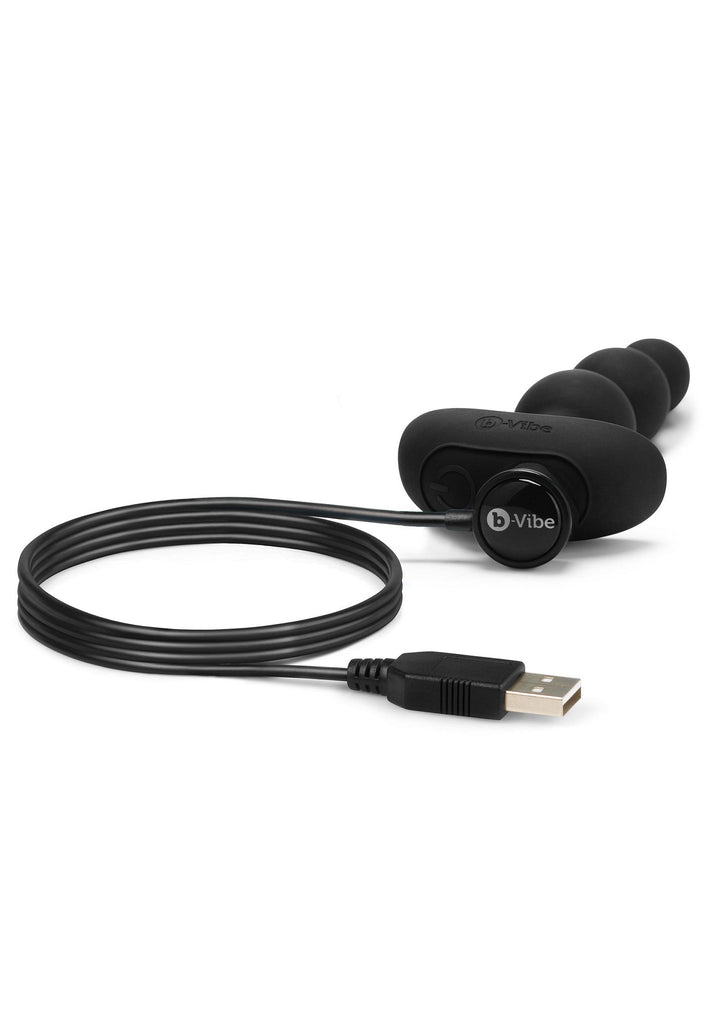 B-Vibe Triplet Anal Beads vibrerende anaalkralen