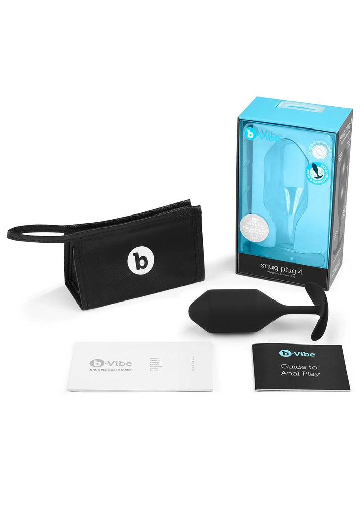 B-Vibe Snug Plug 4 | Buttplug - B-Vibe | SIN&LACE
