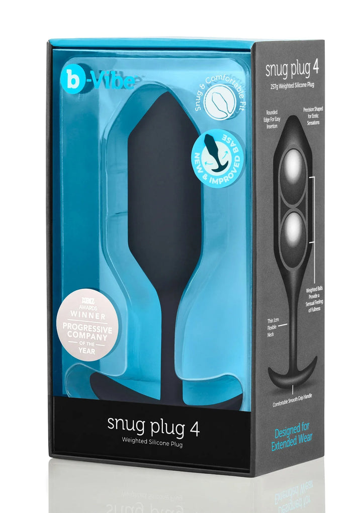 B-Vibe Snug Plug 4 | Buttplug - B-Vibe | SIN&LACE