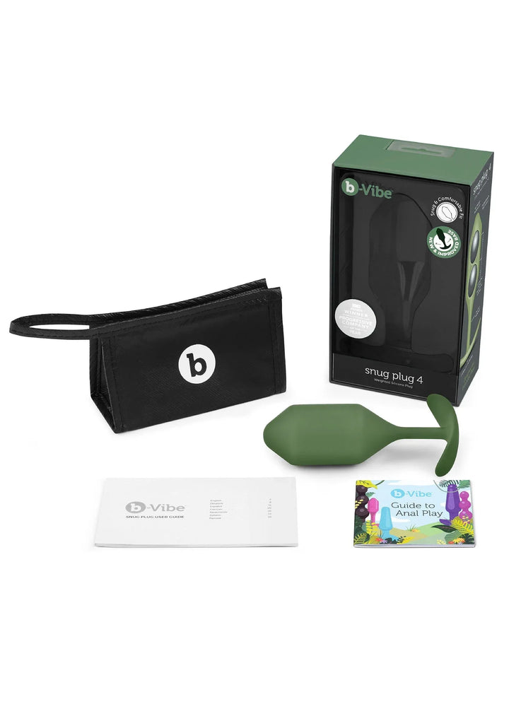 B-Vibe Snug Plug 4 | Buttplug - B-Vibe | SIN&LACE