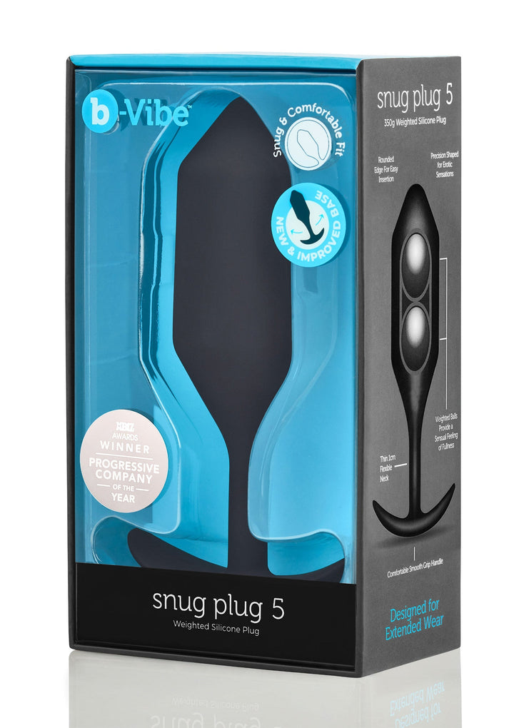 B-Vibe Snug Plug 5 verzwaarde buttplug