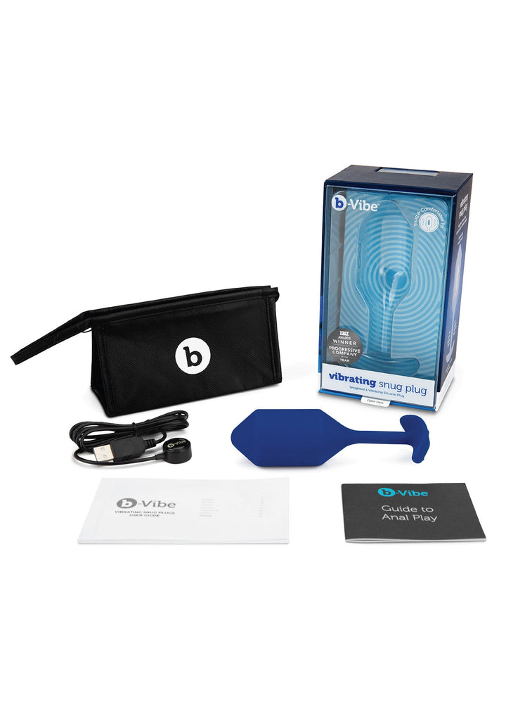 B-Vibe Vibrating Snug Plug 4 buttplug