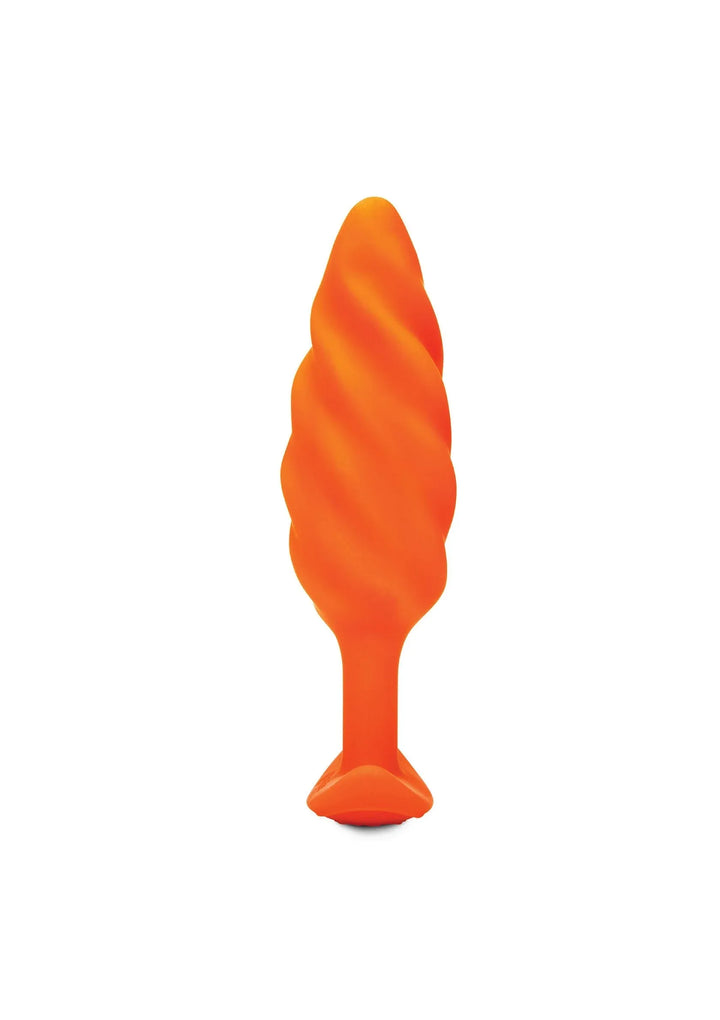 B-Vibe Swirl Texture Plug | Buttplug - B-Vibe | SIN&LACE