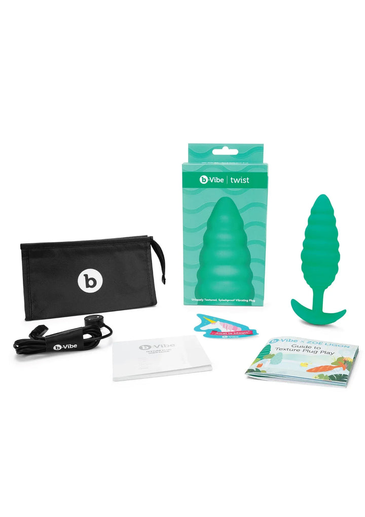 B-Vibe Twist Texture Plug | Buttplug - B-Vibe | SIN&LACE