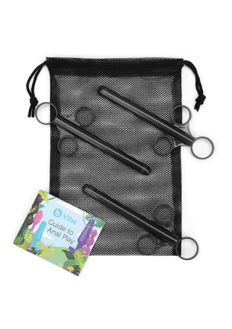 B-Vibe glijmiddel applicator set (3 stuks) | Anaal Douches - B-Vibe | SIN&LACE